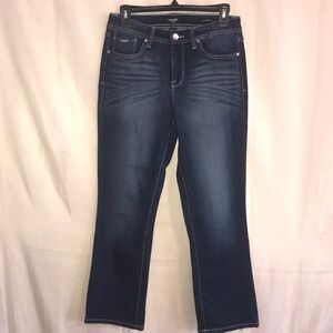 Nine West Jeans Taylor Cuffed Capri Size 4